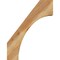 Ekena Millwork 6"W x 20"D x 26"H Westlake Rough Sawn Knee Brace, Western Red Cedar BRC06X20X26WTL00RWR - alternate 2